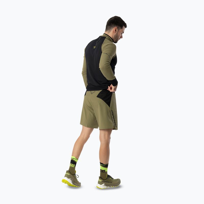 Spodenki do biegania męskie DYNAFIT Alpine Pro 2IN1 military green 3