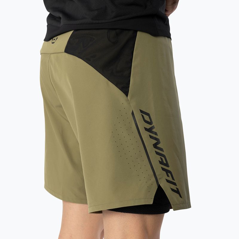 Spodenki do biegania męskie DYNAFIT Alpine Pro 2IN1 military green 5