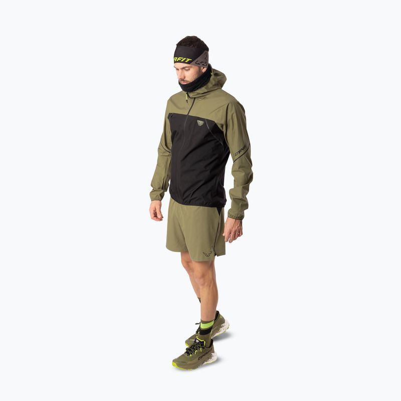 Kurtka do biegania męska DYNAFIT Alpine 3L military green/0910 2