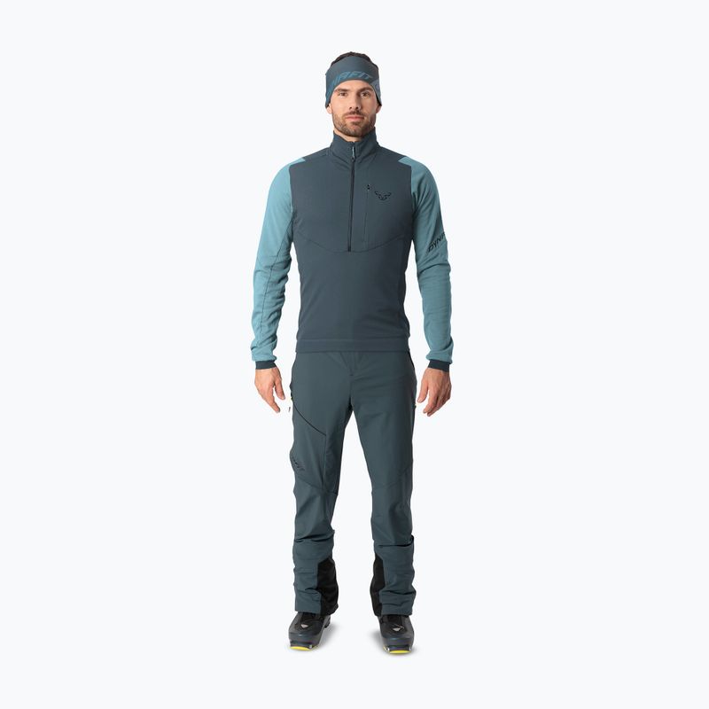 Bluza skiturowa męska DYNAFIT Blacklight Thermal 1/2 Zip smoke blue/0720 2