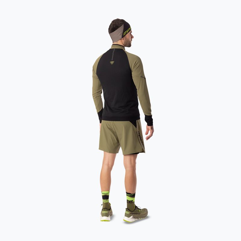Bluza do biegania męska Dynafit Alpine LS 1/2 Zip Tee military green/0910 3