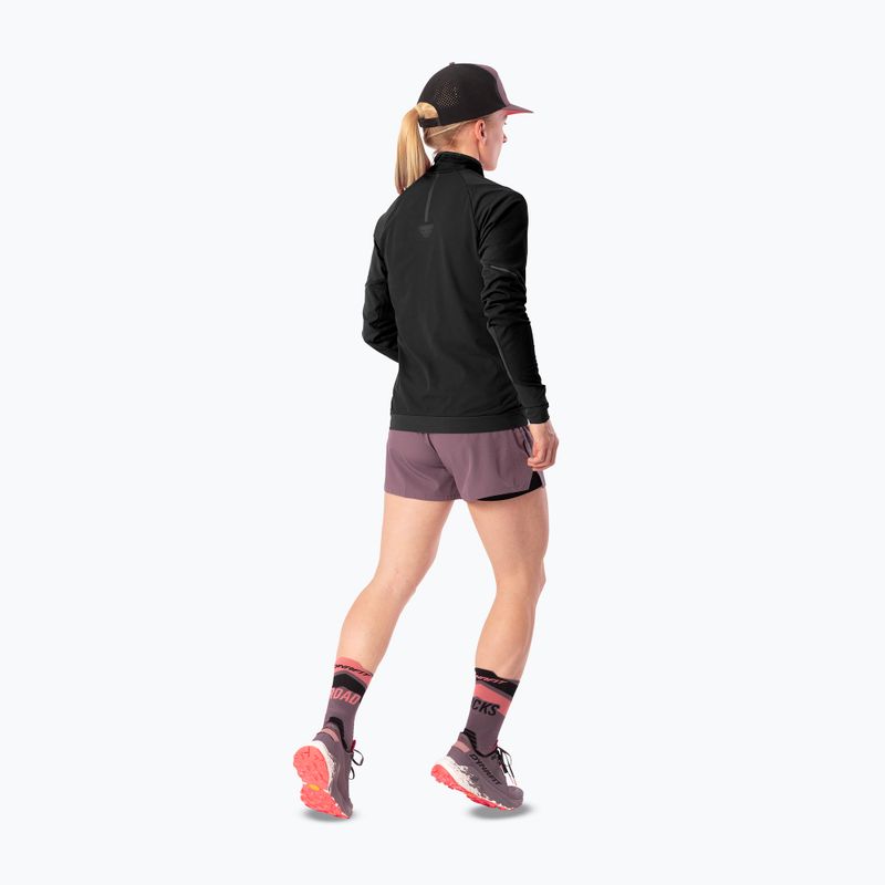 Bluza do biegania damska Dynafit Alpine LS 1/2 Zip Tee black out 3