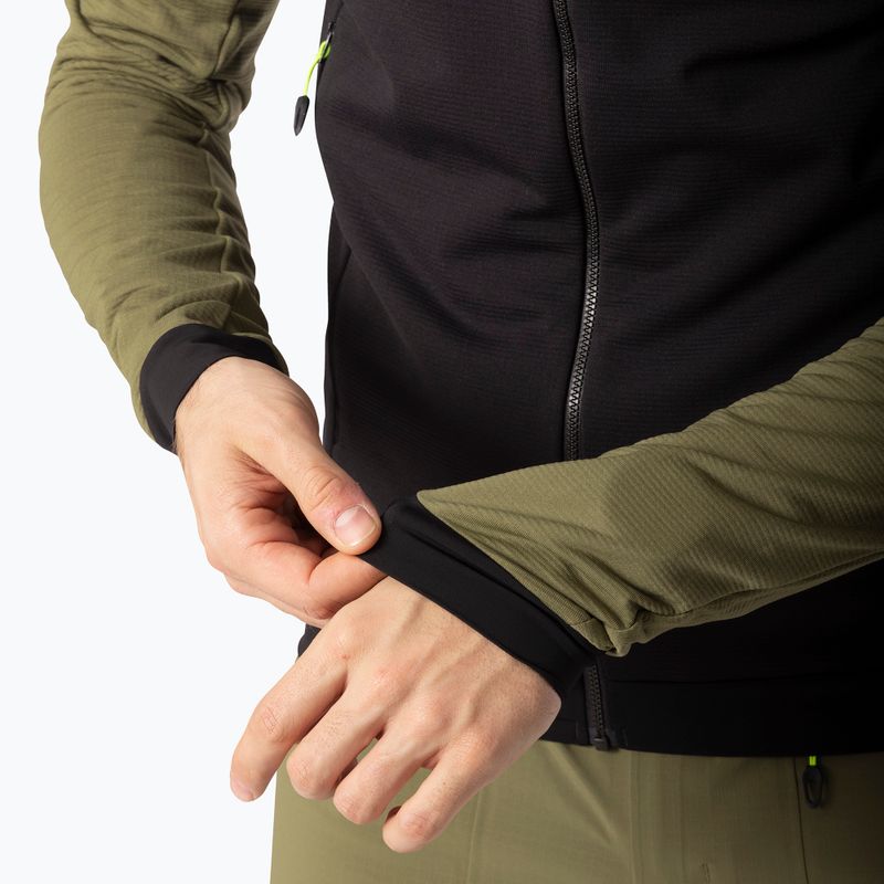 Bluza skiturowa męska DYNAFIT Radical Polartec Hooded military green/0910 3