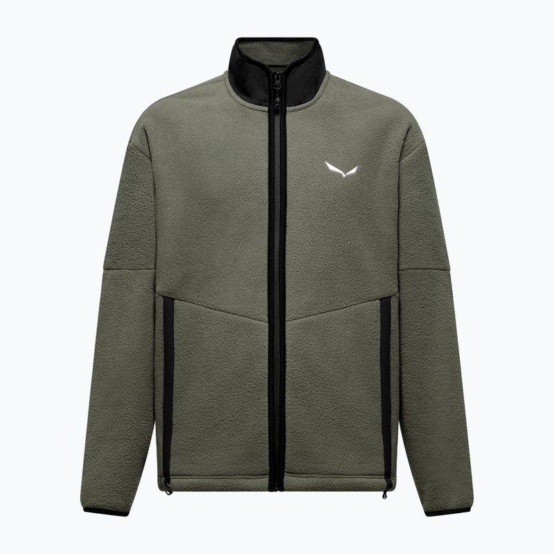 Bluza polarowa męska Salewa Fanes Full Zip faded green