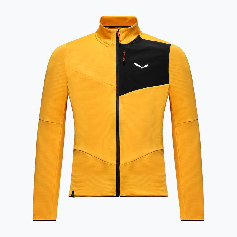 Bluza polarowa męska Salewa Ortles Fleece Full Zip Gold
