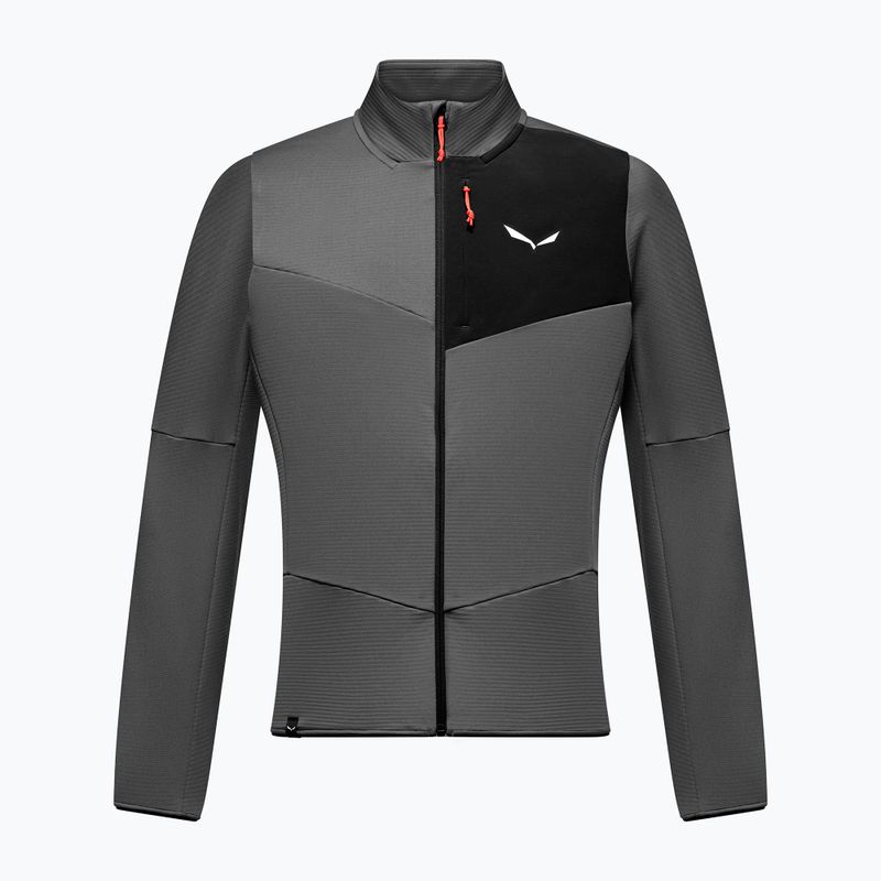 Bluza polarowa męska Salewa Ortles Fleece Full Zip Onyx/0910