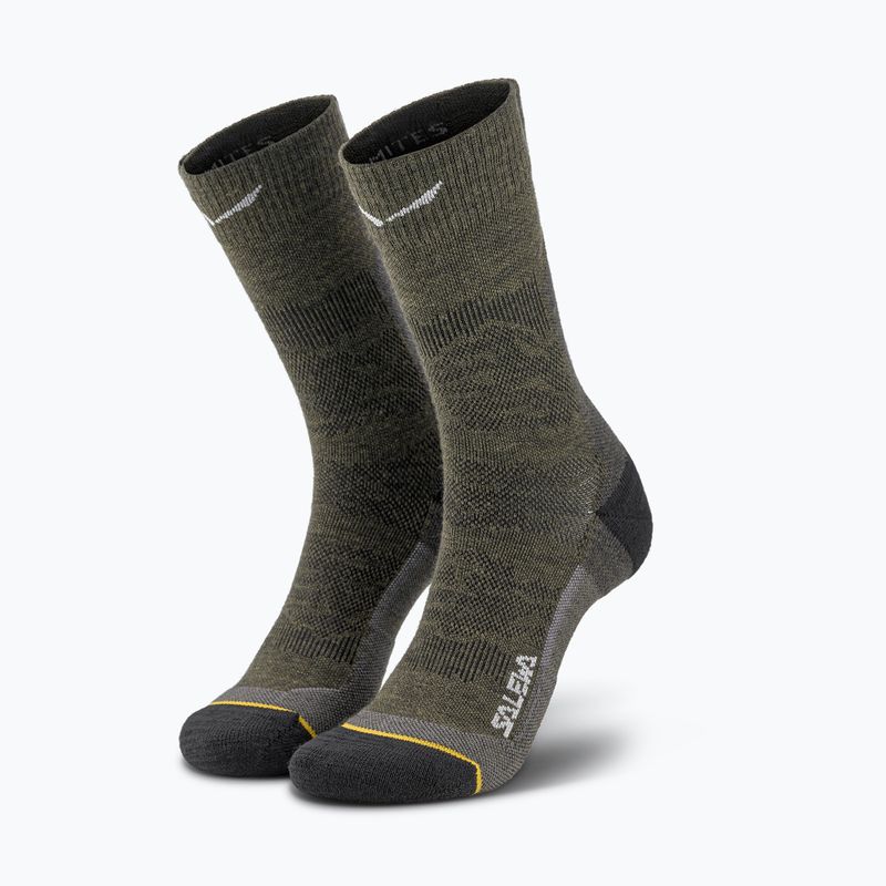 Skarpety męskie Salewa Ortles AM Crew dark olive