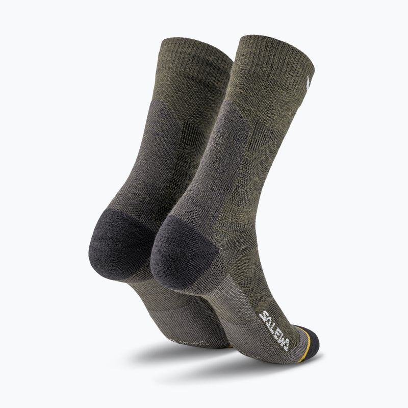 Skarpety męskie Salewa Ortles AM Crew dark olive 2