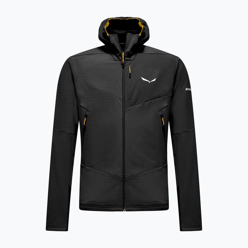 Bluza polarowa męska Salewa Ortles Fleece Pro Hooded Black Out