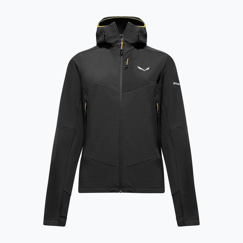 Bluza polarowa damska Salewa Ortles Fleece Pro Hooded Black Out