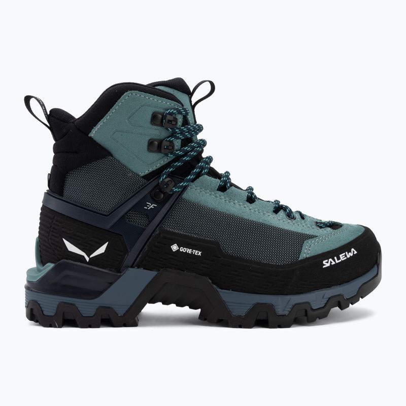 Buty wysokogórskie damskie Salewa MTN Trainer 3 Tech Mid GTX willow/orion blue 2