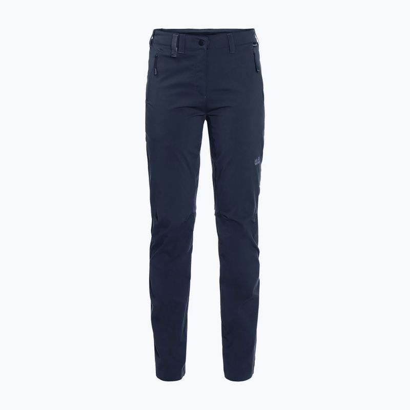 Spodnie softshell damskie Jack Wolfskin Activate Light midnight blue 8