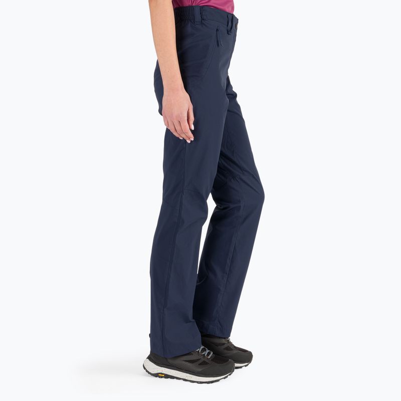 Spodnie softshell damskie Jack Wolfskin Activate Light midnight blue 2