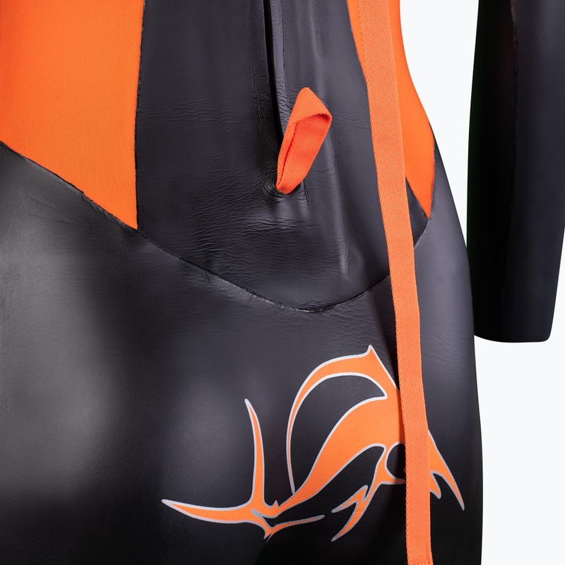 Pianka triathlonowa damska sailfish Ignite 3 mm black/orange 4
