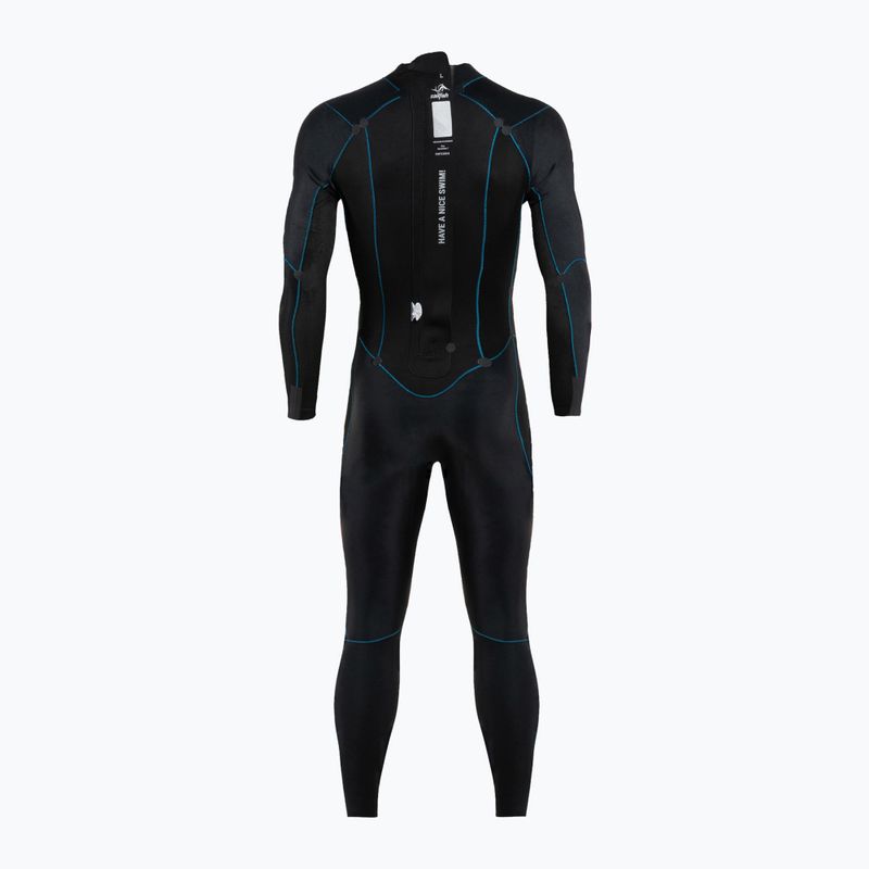 Pianka triathlonowa męska sailfish One 7 4,5 mm black/blue 5