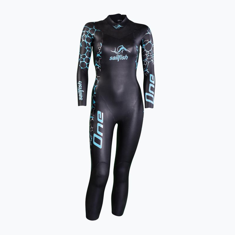 Pianka triathlonowa damska sailfish One 7 4,5 mm black/blue