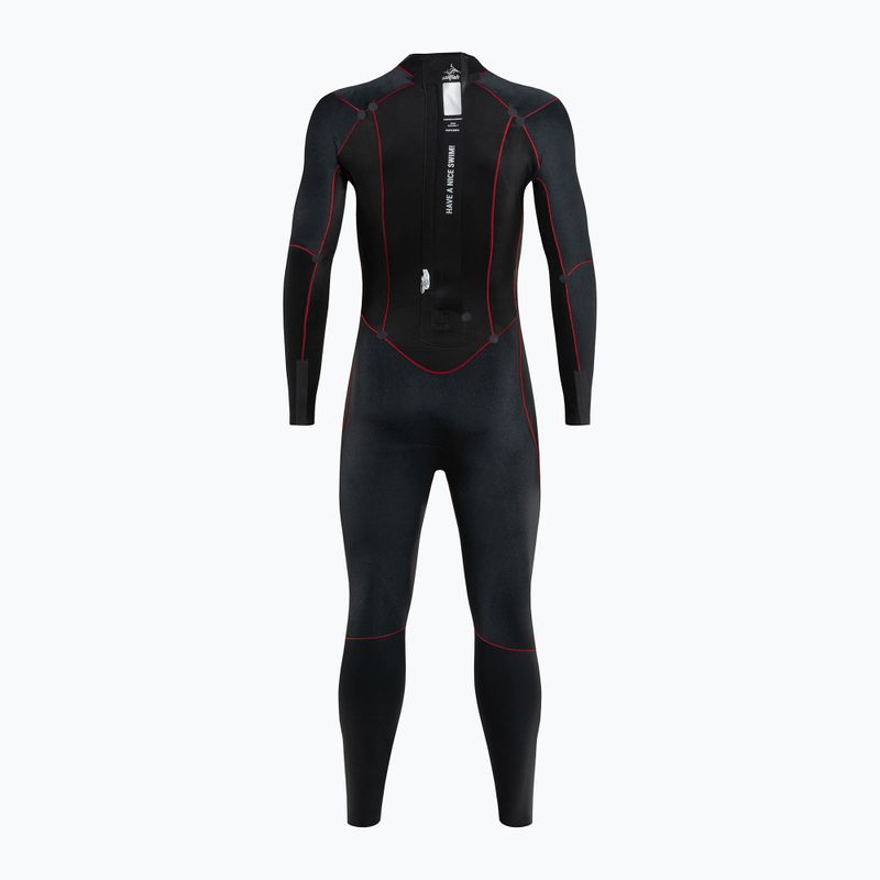 Pianka triathlonowa męska sailfish Attack 7 black/red 4