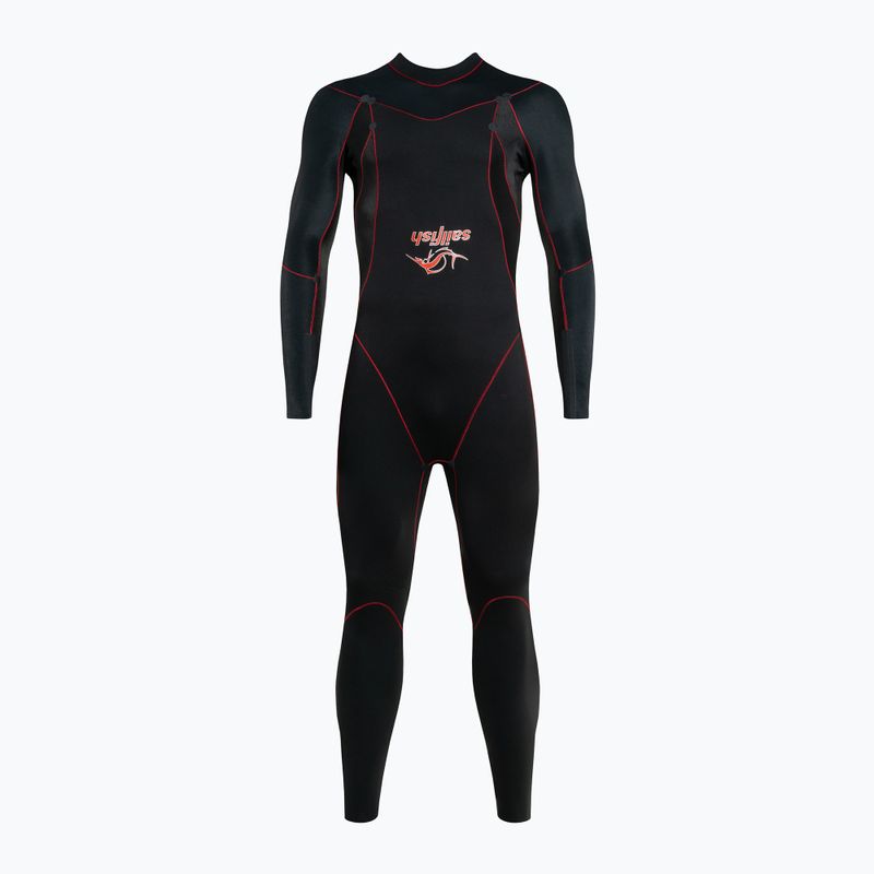 Pianka triathlonowa męska sailfish Attack 7 4,5 mm black/red 5