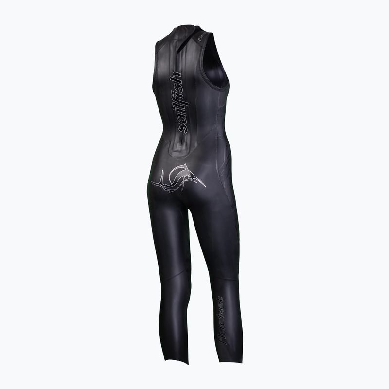 Pianka triathlonowa damska sailfish Rocket 3 5 mm black 2