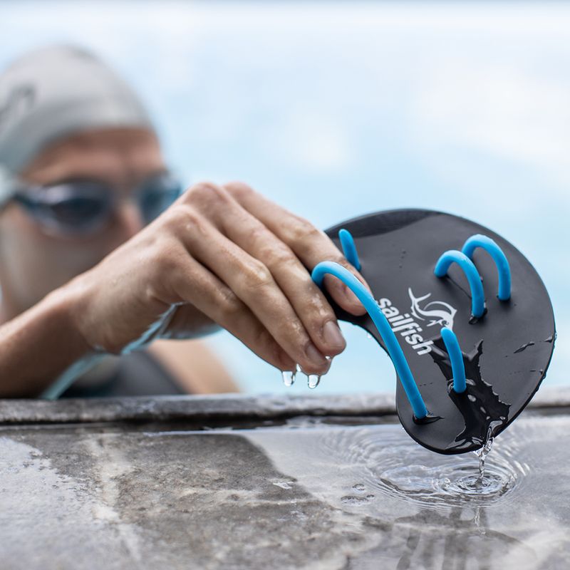 Wiosełka do pływania sailfish Finger Paddles black 8
