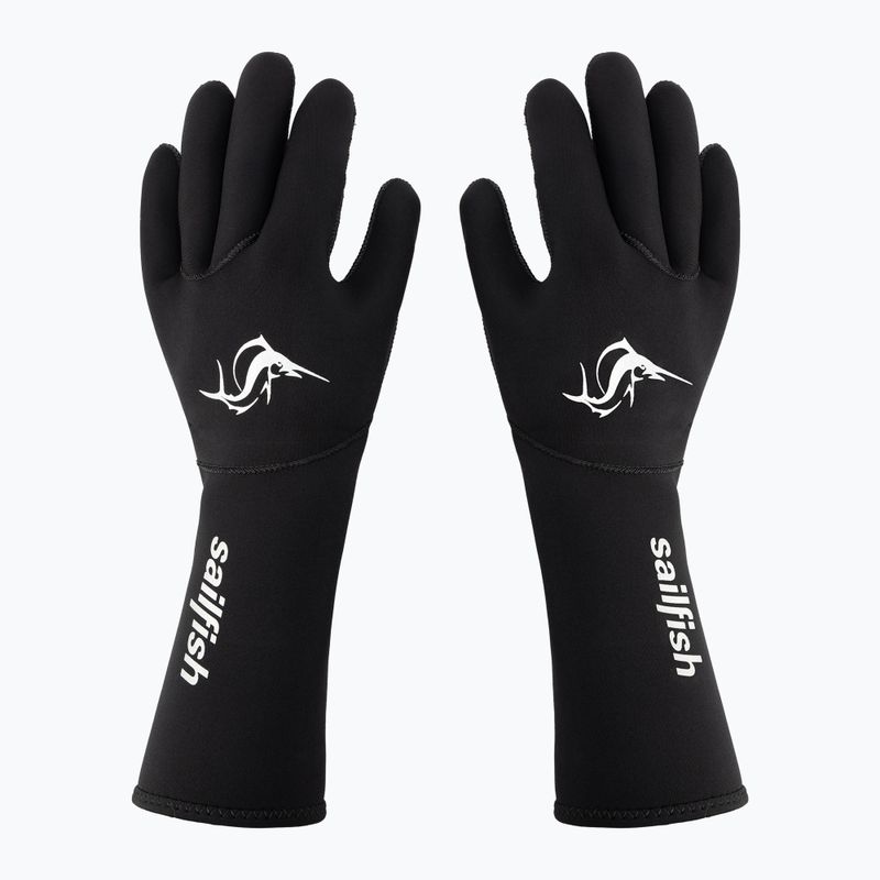 Rękawiczki neoprenowe sailfish Neoprene black 3