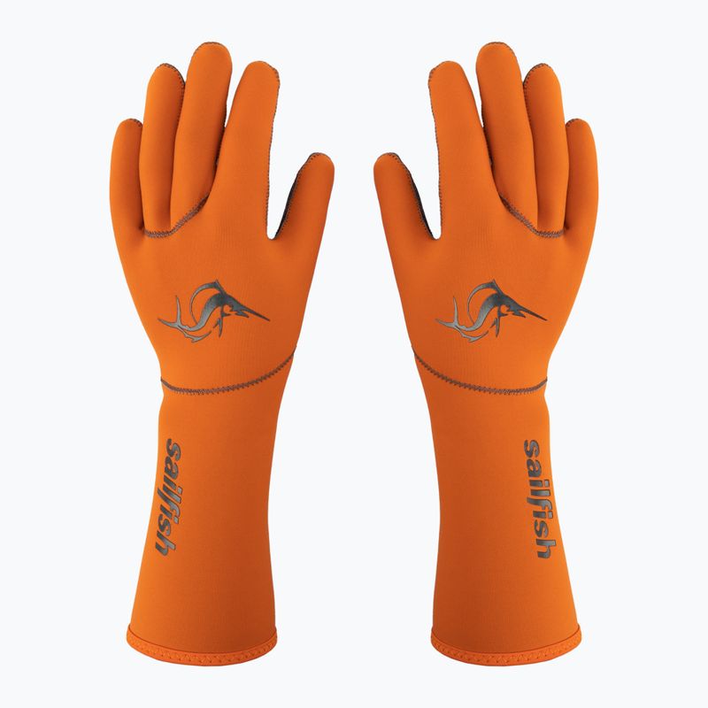 Rękawiczki neoprenowe sailfish Neoprene orange 3