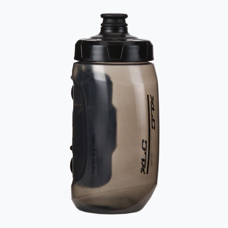 Bidon rowerowy XLC WB-K06 Fidlock Bottle Bike Adapter 450 ml anthracyt