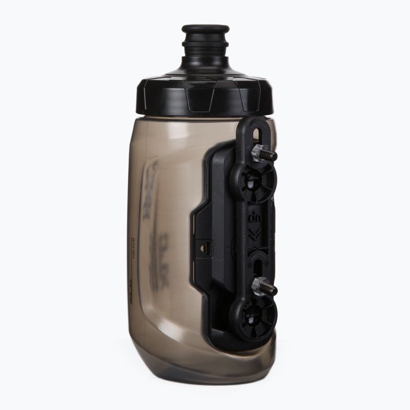 Bidon rowerowy XLC WB-K06 Fidlock Bottle Bike Adapter 450 ml anthracyt 3