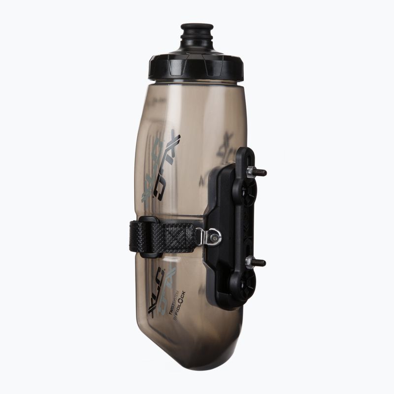 Bidon rowerowy XLC WB-K15 Fidlock Bottle Bike Adapter 700 ml anthracyt 3