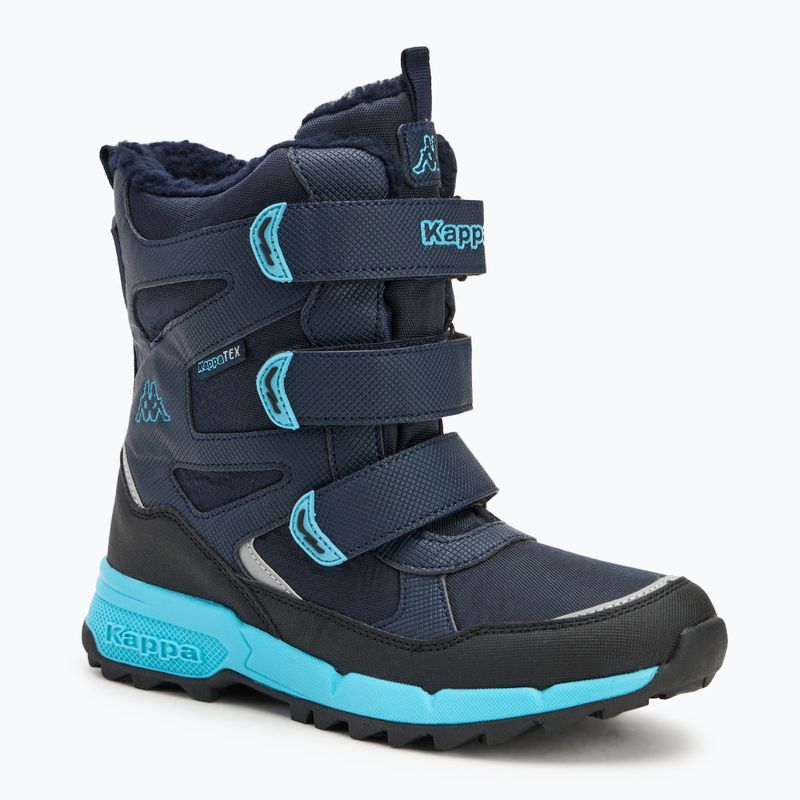 Śniegowce dziecięce Kappa Vipos Tex T navy/turkis