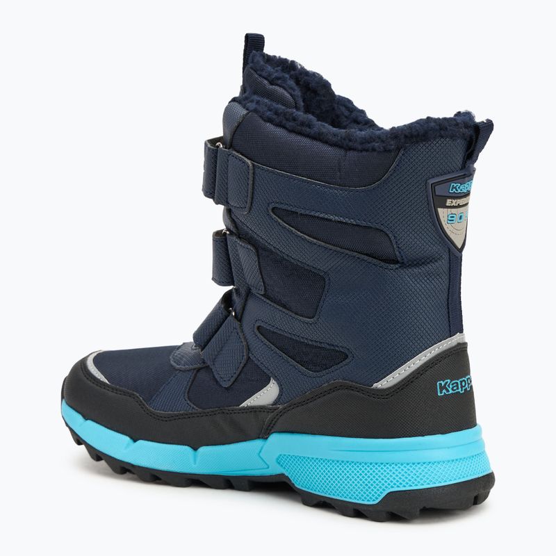 Śniegowce dziecięce Kappa Vipos Tex T navy/turkis 3