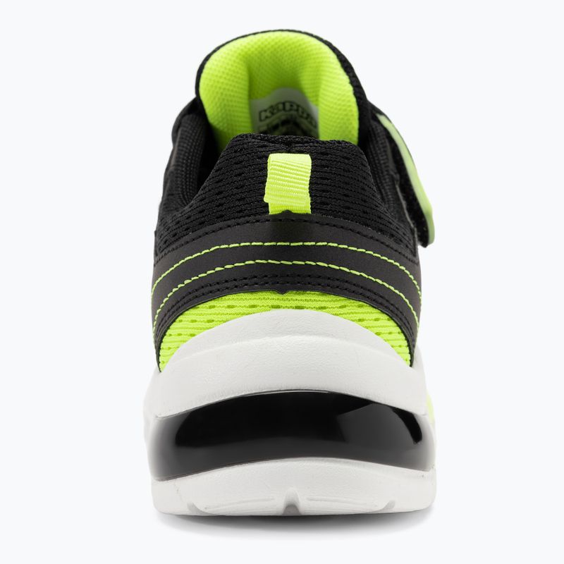 Buty dziecięce Kappa Larus black/lime 7