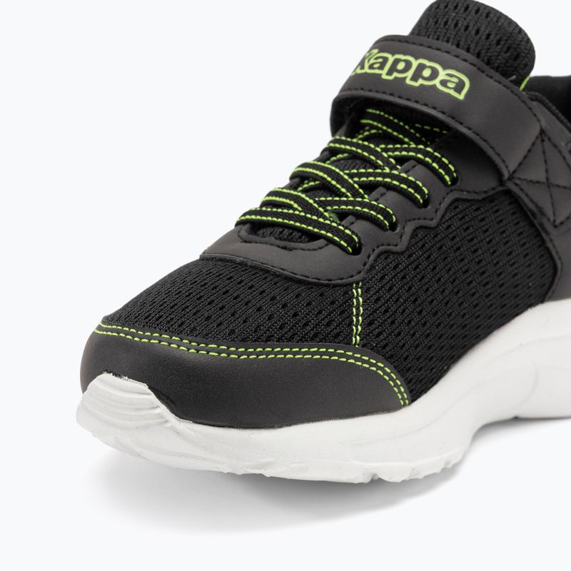 Buty dziecięce Kappa Larus black/lime 8