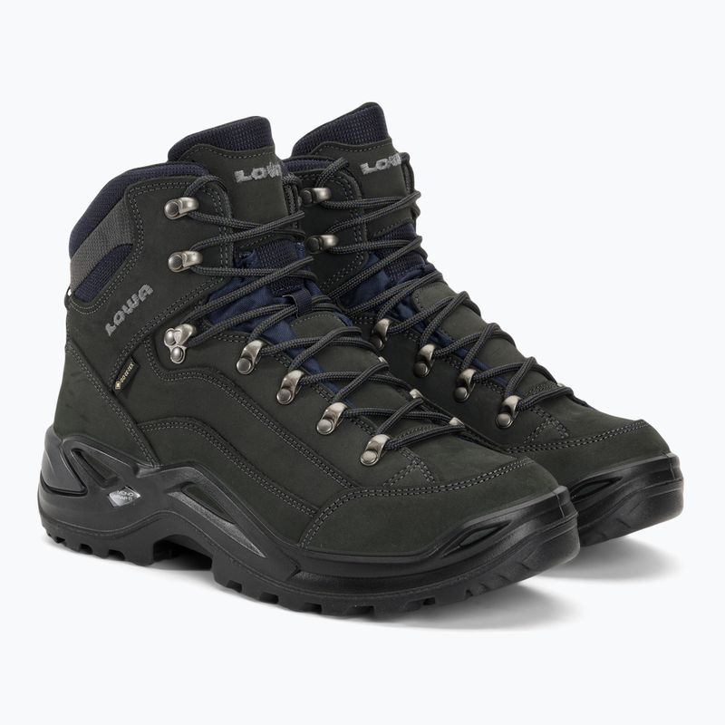 Buty turystyczne męskie LOWA Renegade GTX Mid dark grey 4