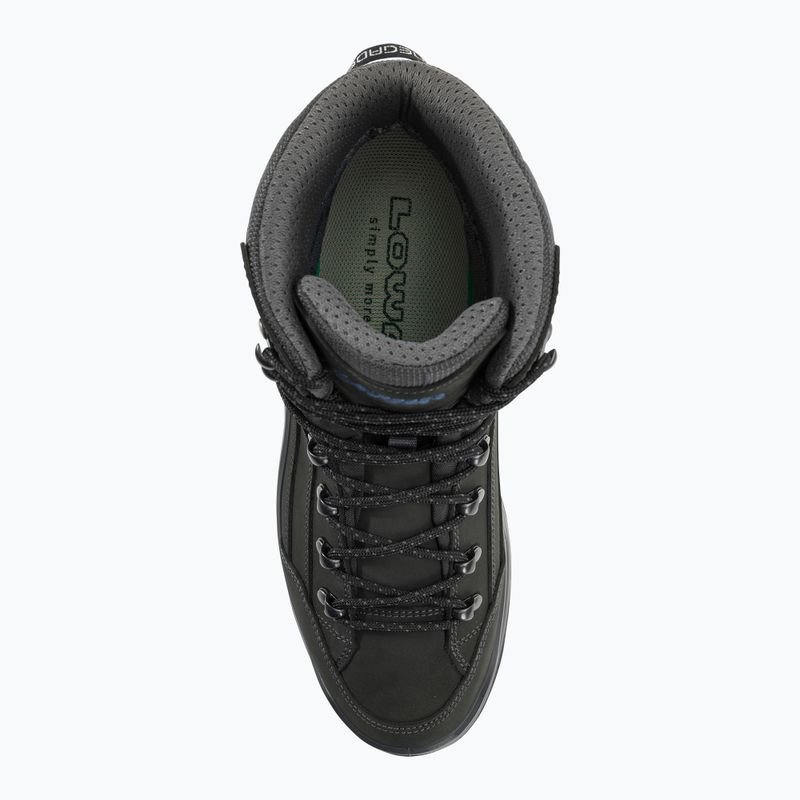Buty turystyczne męskie LOWA Renegade GTX Mid anthracite/steel blue 6