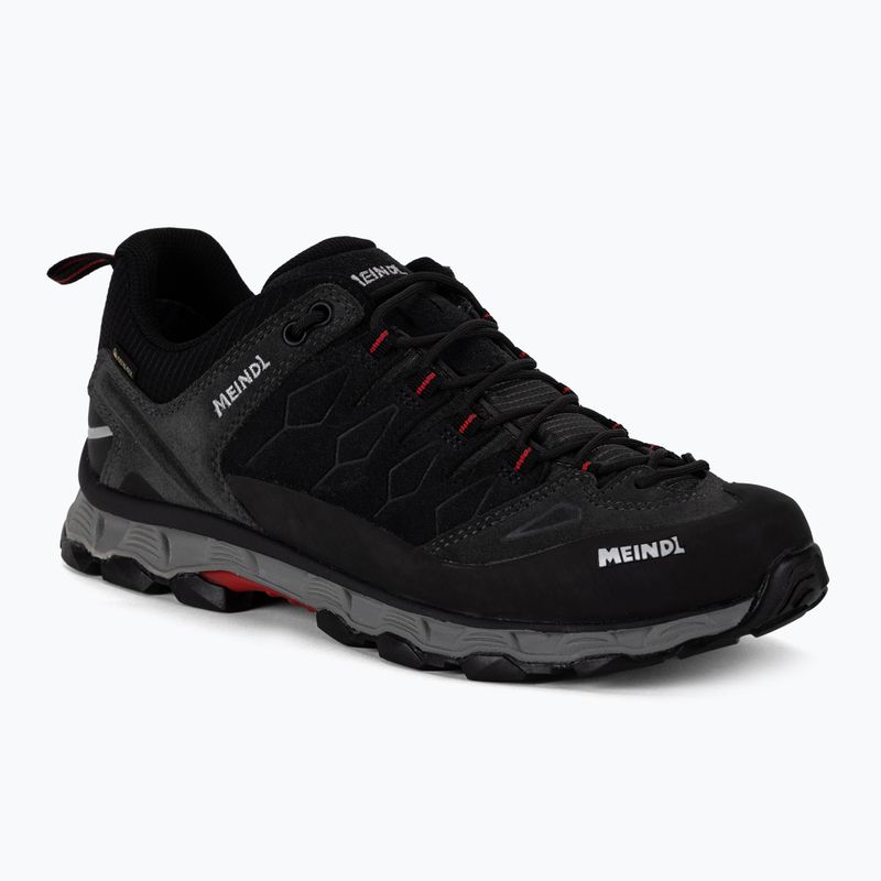 Buty turystyczne męskie Meindl Lite Trail GTX anthracite/red