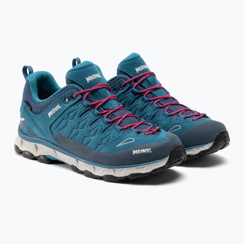 Buty turystyczne damskie Meindl Lite Trail Lady GTX petrol/magenta 4