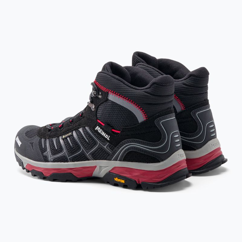 Buty turystyczne męskie Meindl Finale Mid GTX black/red 3