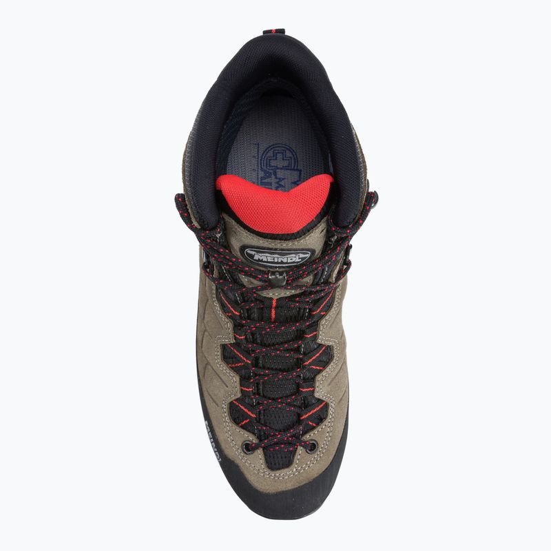 Buty trekkingowe męskie Meindl Litepeak GTX nature/red 6