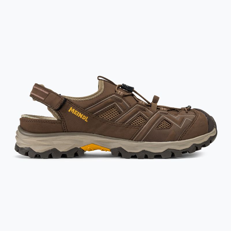 Sandały męskie Meindl Bari - Comfort fit brown/maize 2