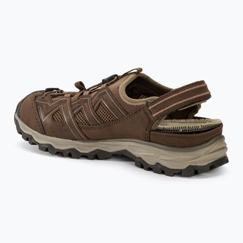 Sandały męskie Meindl Bari - Comfort fit brown/maize 3