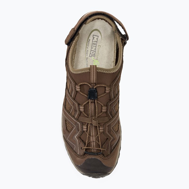 Sandały męskie Meindl Bari - Comfort fit brown/maize 5