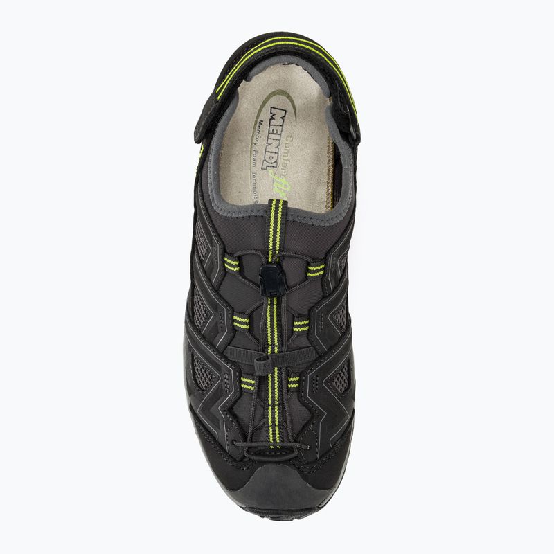 Sandały męskie Meindl Bari - Comfort fit anthracite/lemon 5