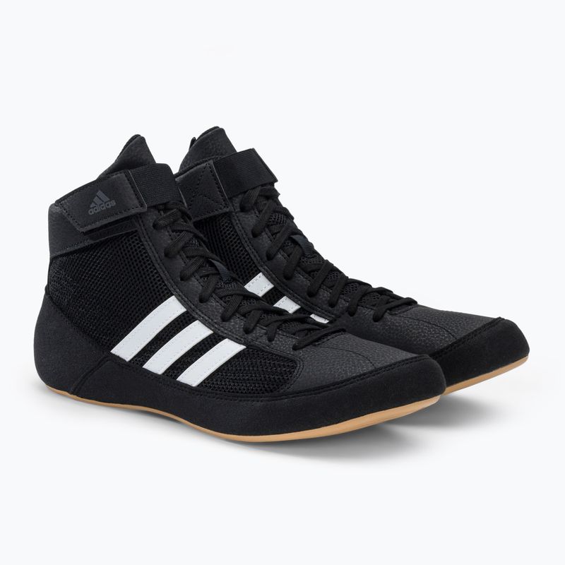 Buty zapaśnicze adidas Havoc czarne AQ3325 4