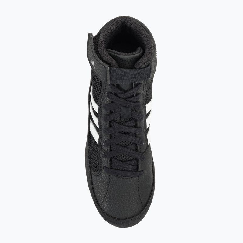 Buty zapaśnicze dziecięce adidas Havoc black/white 6