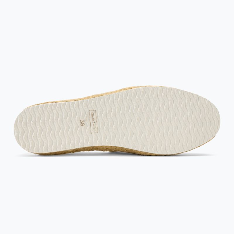 Buty damskie GANT Raffiaville off white 5