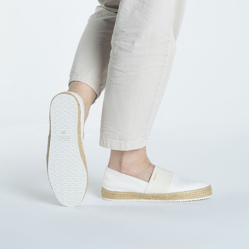 Buty damskie GANT Raffiaville off white 2