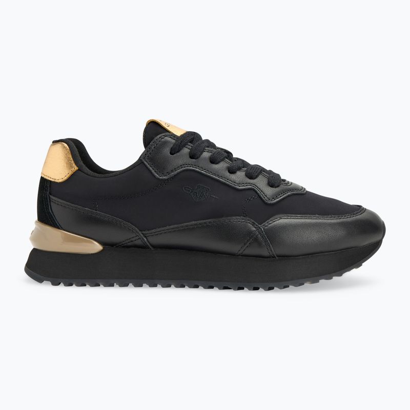 Buty damskie GANT Bevinda black/gold 2
