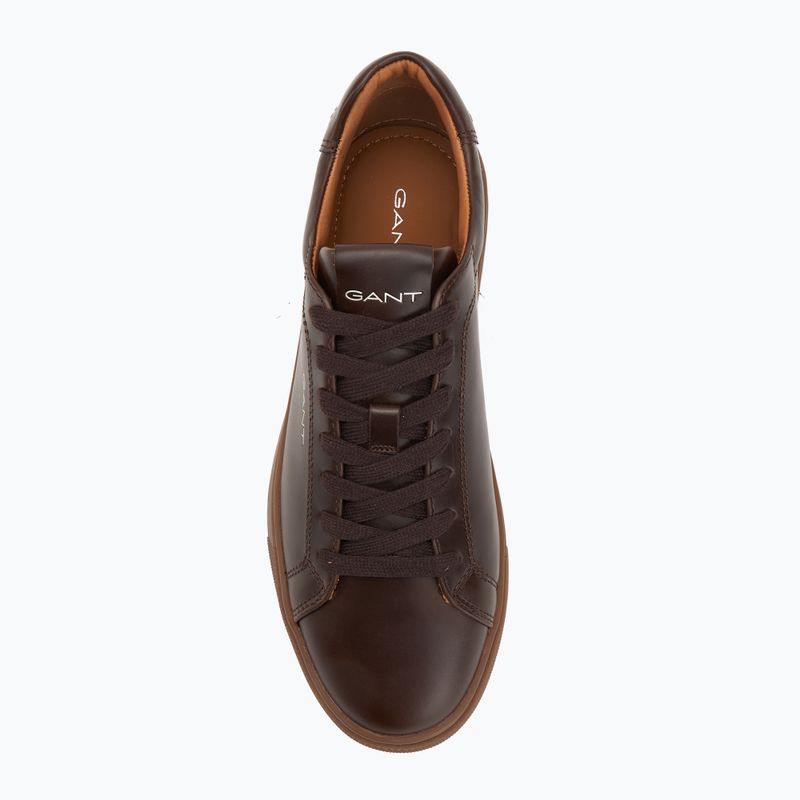 Buty męskie GANT Mc Julien Lth dark brown 5