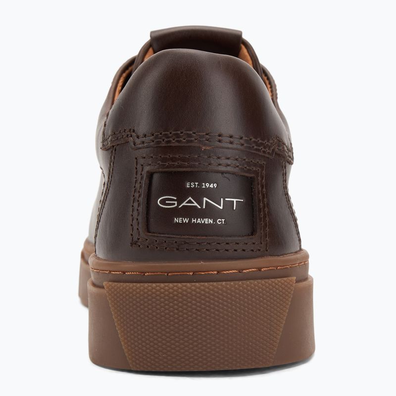 Buty męskie GANT Mc Julien Lth dark brown 6